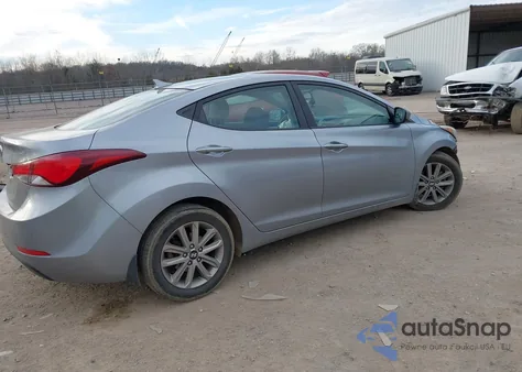 2015 Hyundai Elantra Se z USA, uszkodzony, nr VIN 5NPDH4AE2FH632487